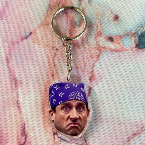 Brand New With Tag Prison Mike The Office Keychain - Picture 1 of 3